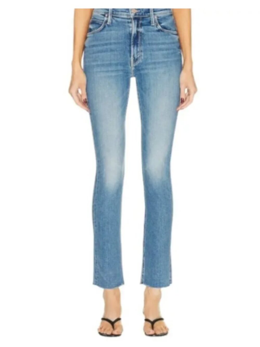 Mother Midrise Dazzler Ankle Fray Jeans | Sz 27 | “Riding the Cliffside”